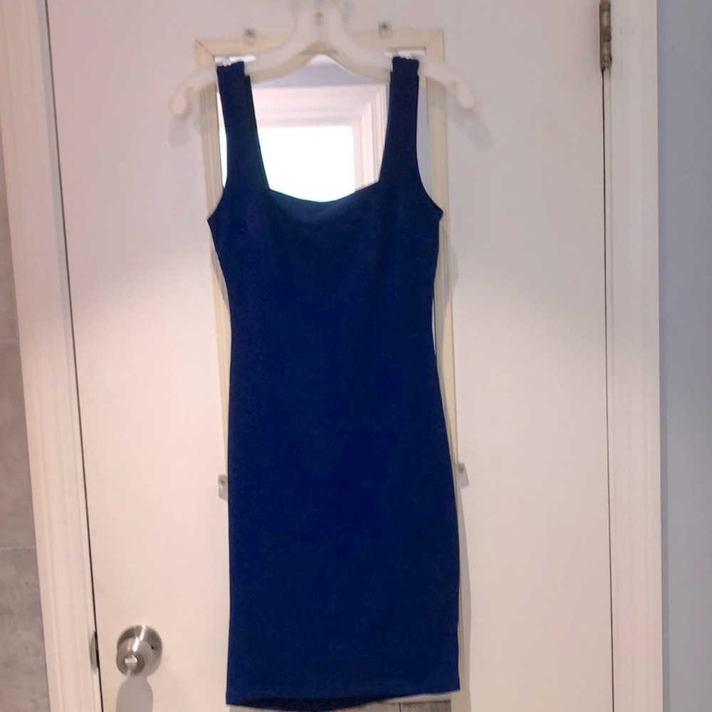 Steps NY blue midi dress M